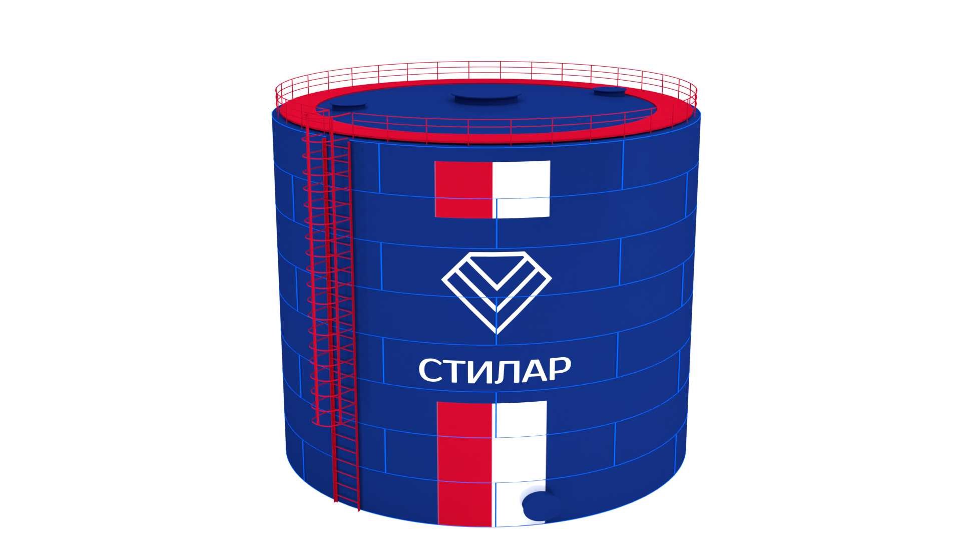 Сборный РВС 1500 м³